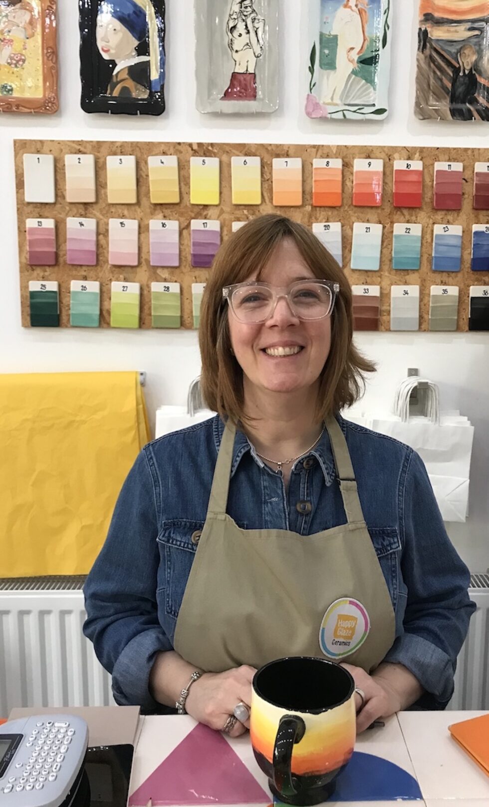 Thank you Happy Glaze Ceramics! Epsom Girlguiding Division