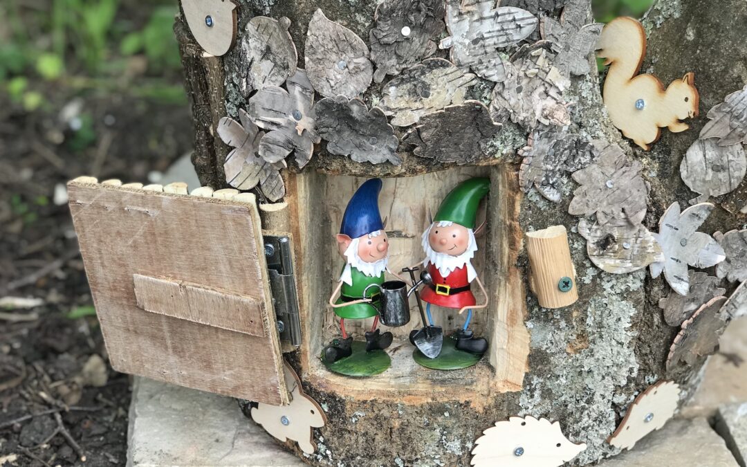 New Gnome Grotto at our campsite